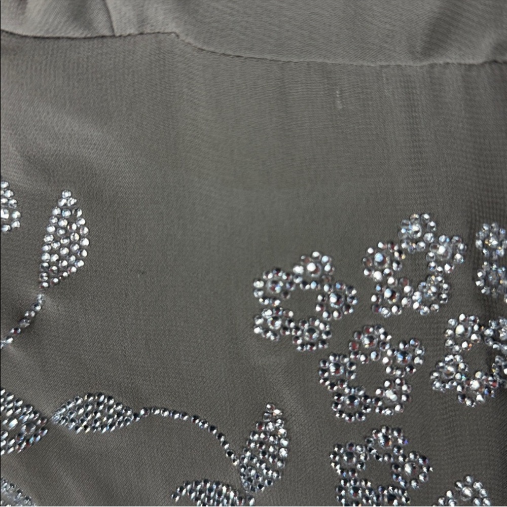 House of CB Blanca Smoke Crystal Embellished Midi Dress - Picture 11 of 14